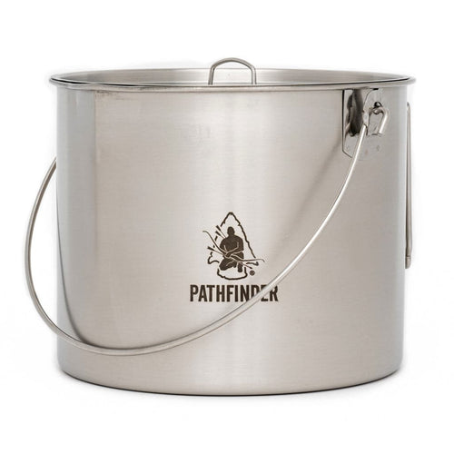 120oz Stainless Steel Bush Pot