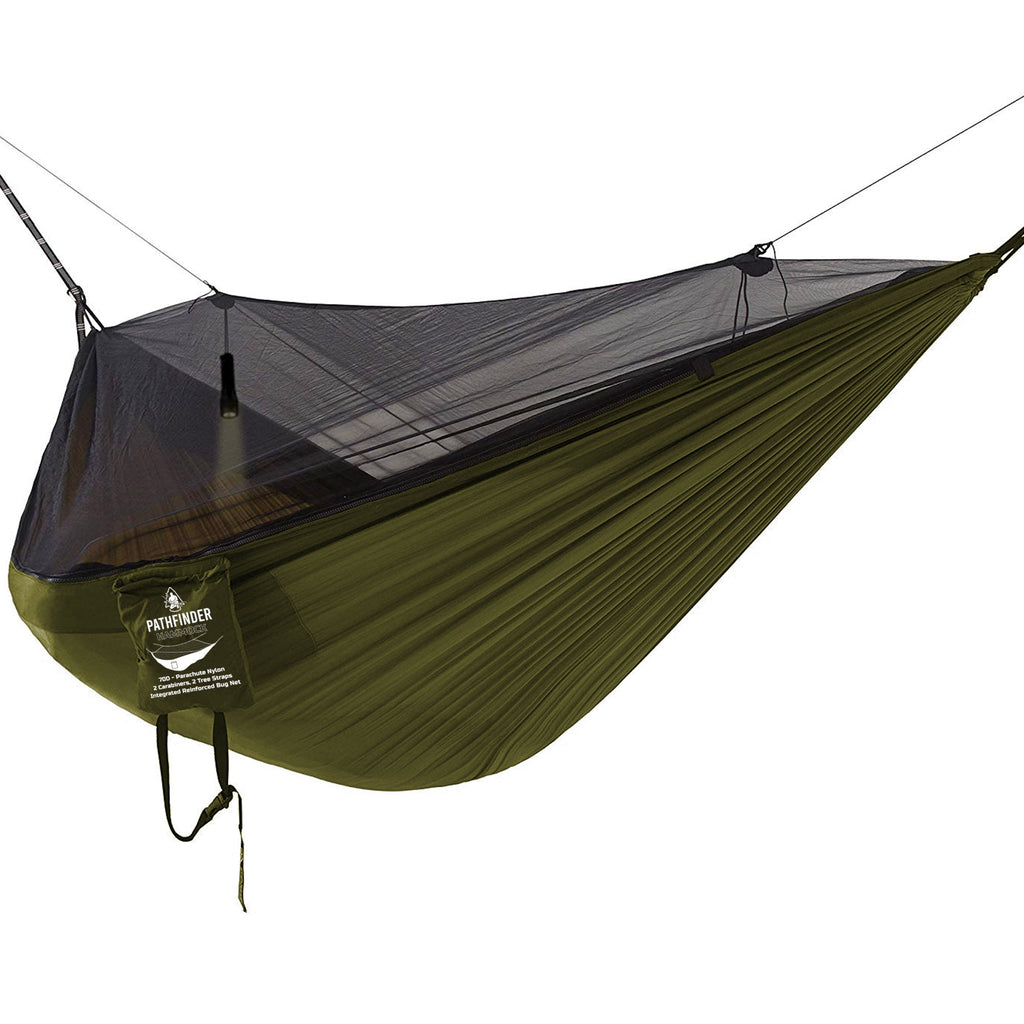 Pathfinder Nylon Tarp & Hammock COMBO - OD Green