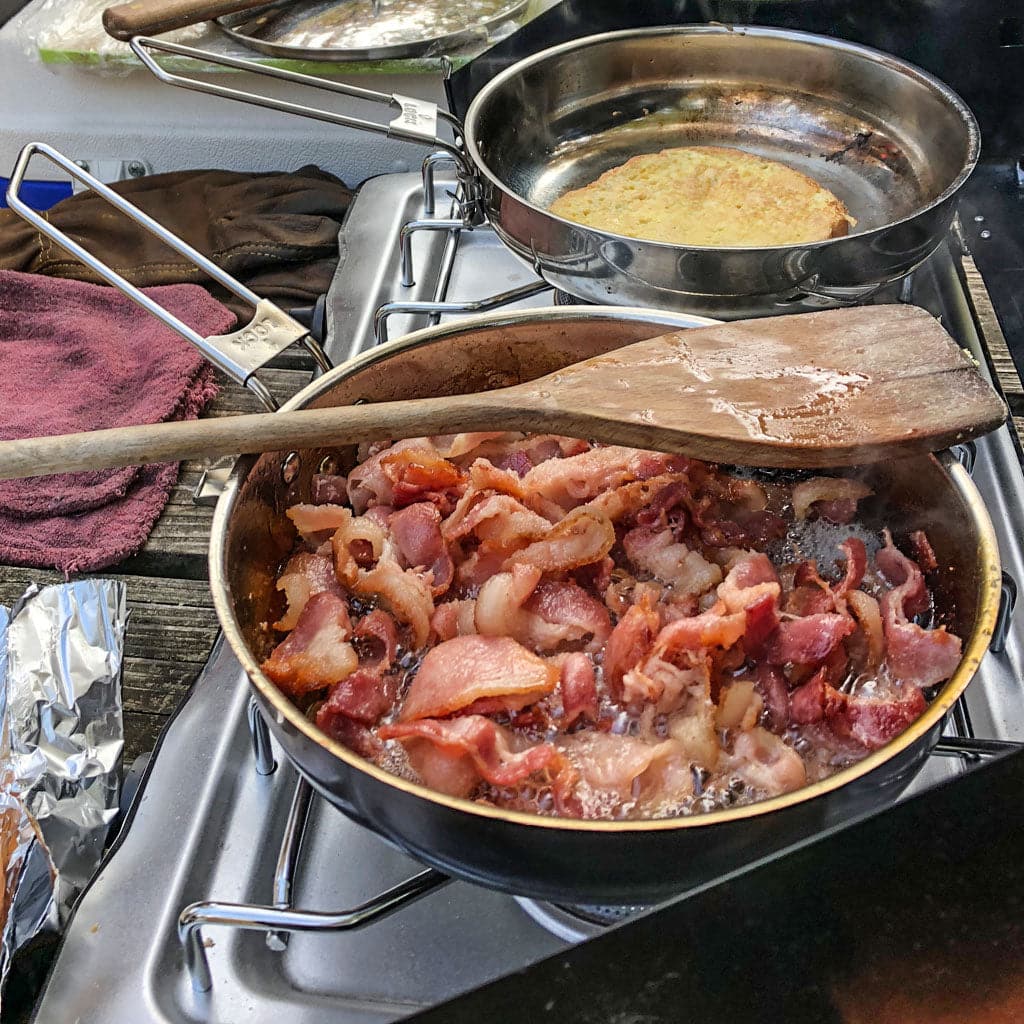 8 inch Stainless Steel Skillet w/ Lid