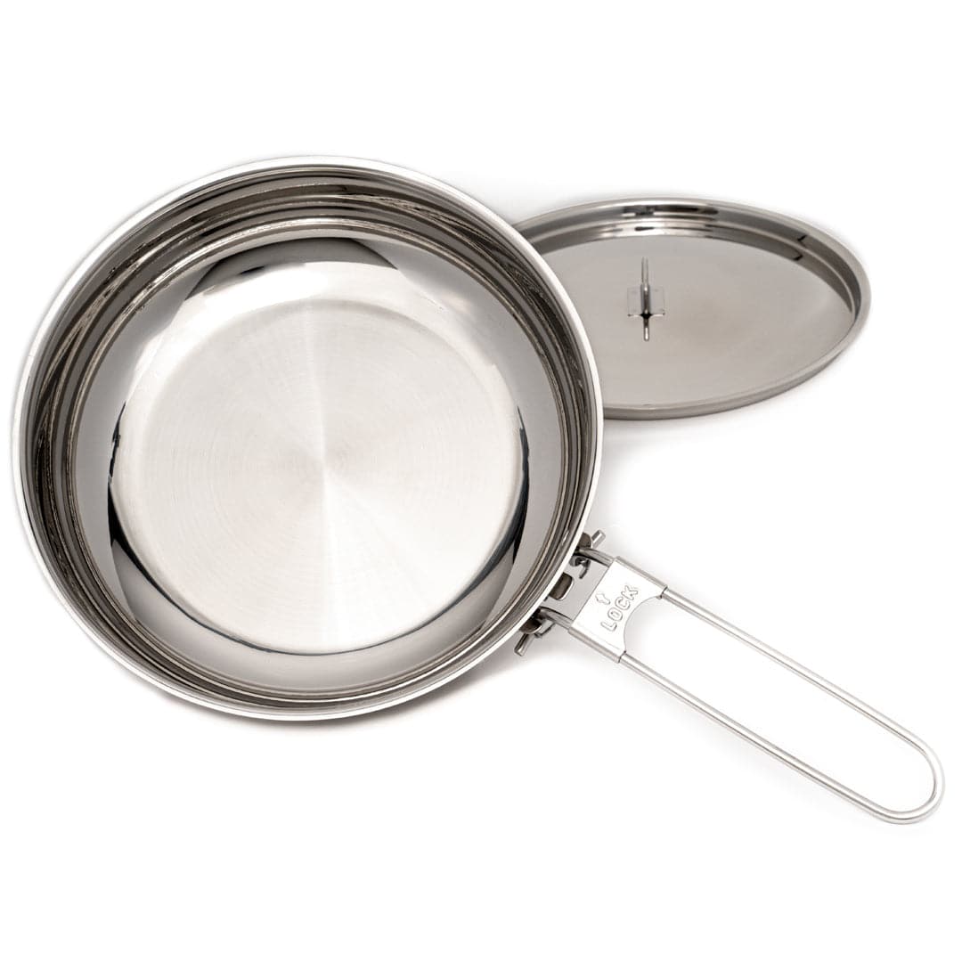 8 inch Stainless Steel Skillet w/ Lid
